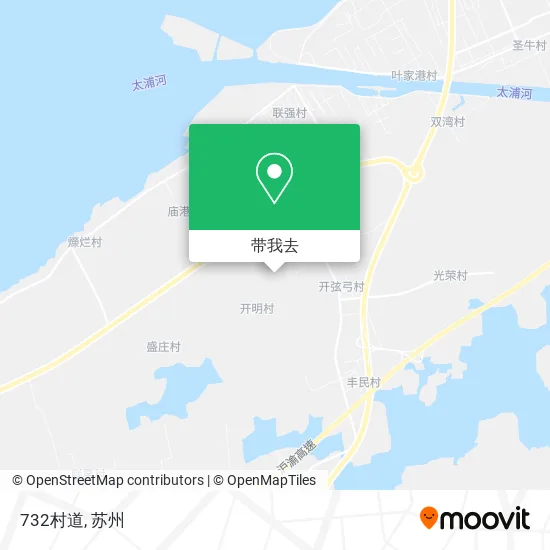 732村道地图