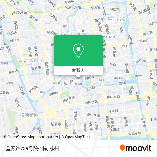 盘胥路739号院-1栋地图
