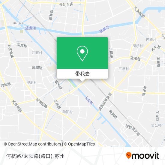何杭路/太阳路(路口)地图