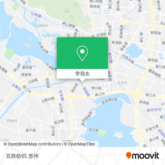 百胜纺织地图