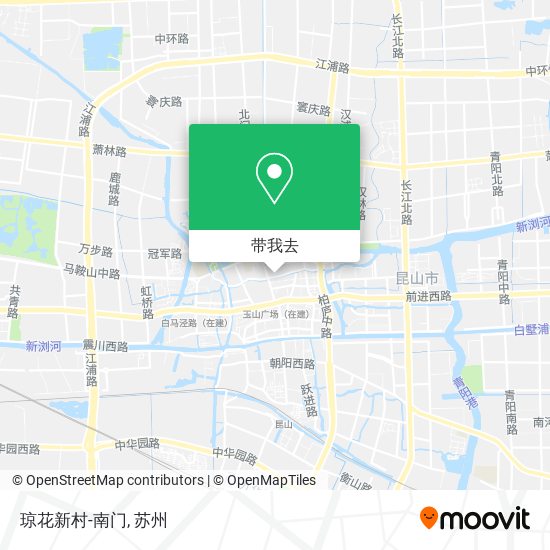 琼花新村-南门地图