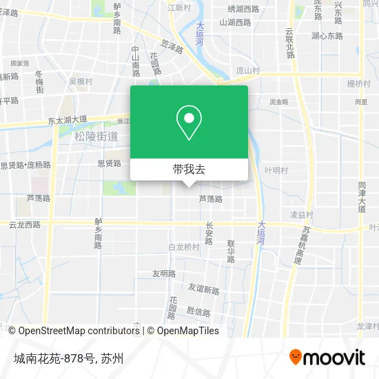 城南花苑-878号地图