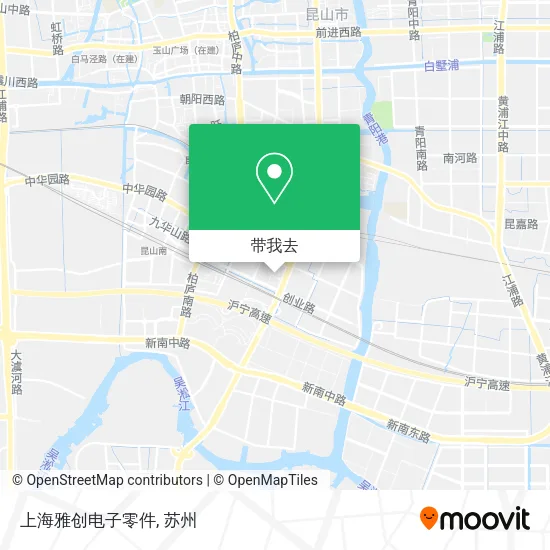 上海雅创电子零件地图