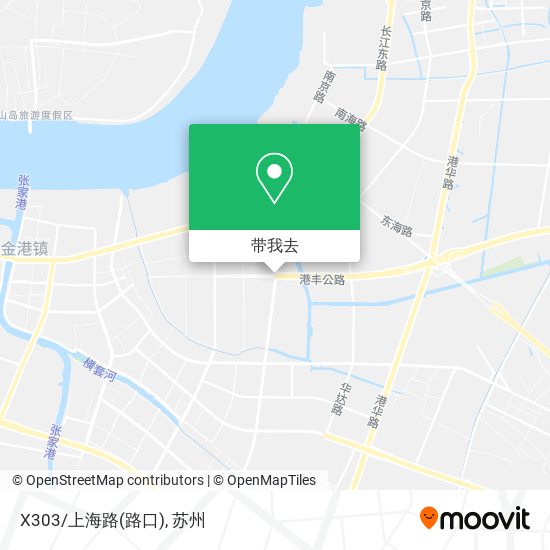 X303/上海路(路口)地图