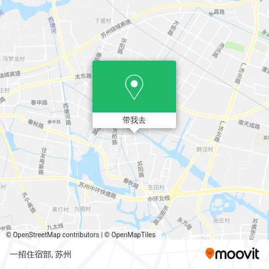 一招住宿部地图