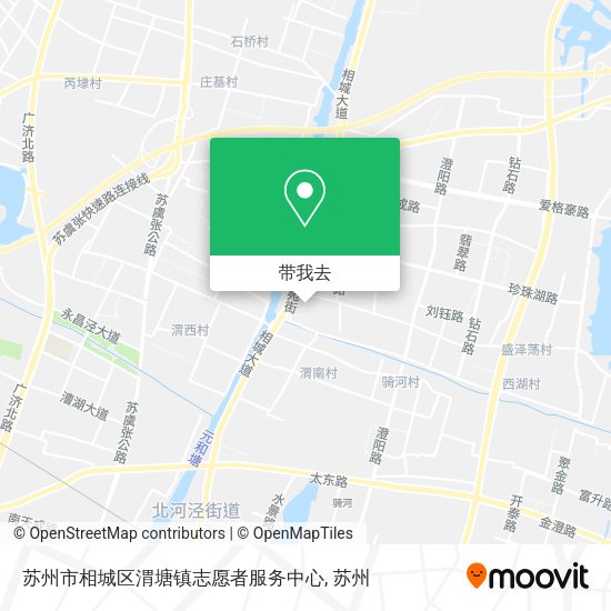 苏州市相城区渭塘镇志愿者服务中心地图