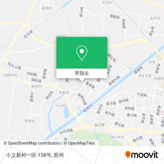 小义新村一区-158号地图