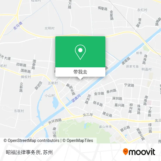 昭福法律事务所地图