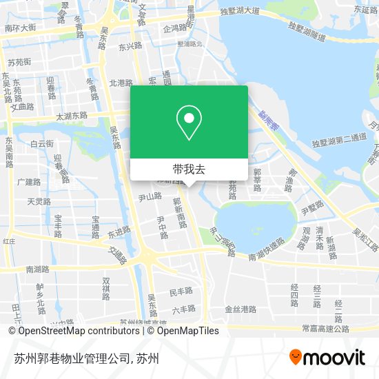 苏州郭巷物业管理公司地图