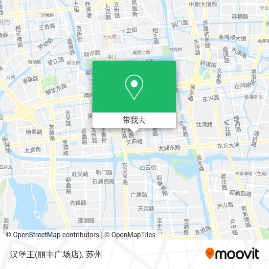 汉堡王(丽丰广场店)地图
