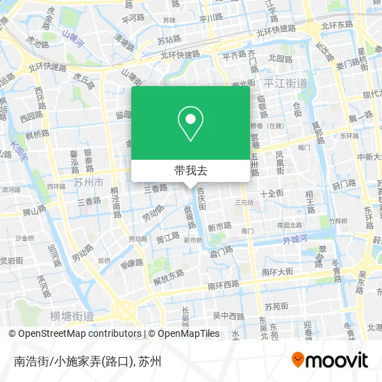 南浩街/小施家弄(路口)地图
