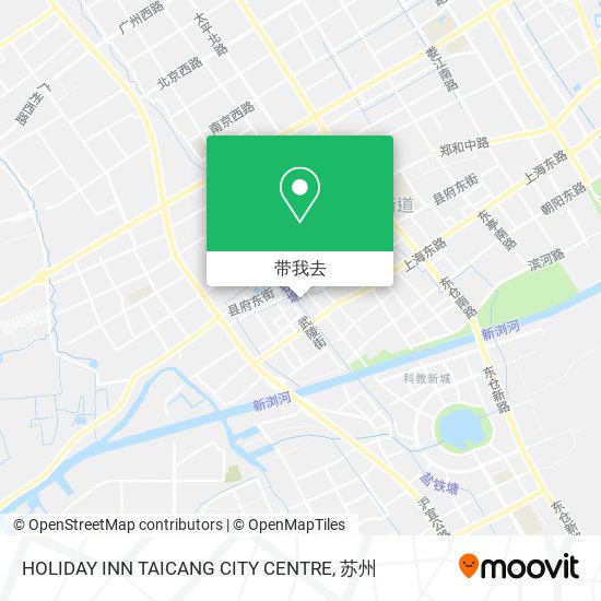 HOLIDAY INN TAICANG CITY CENTRE地图