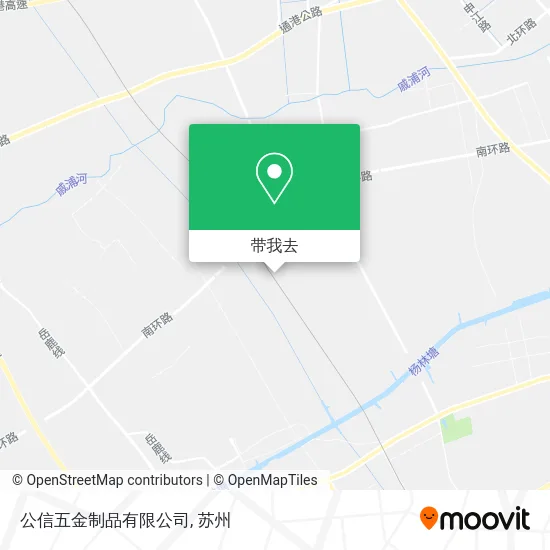 公信五金制品有限公司地图