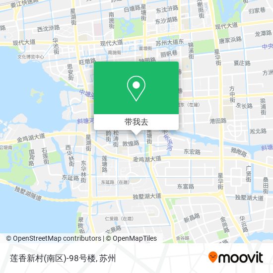莲香新村(南区)-98号楼地图