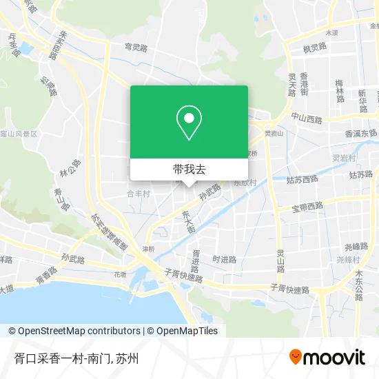 胥口采香一村-南门地图