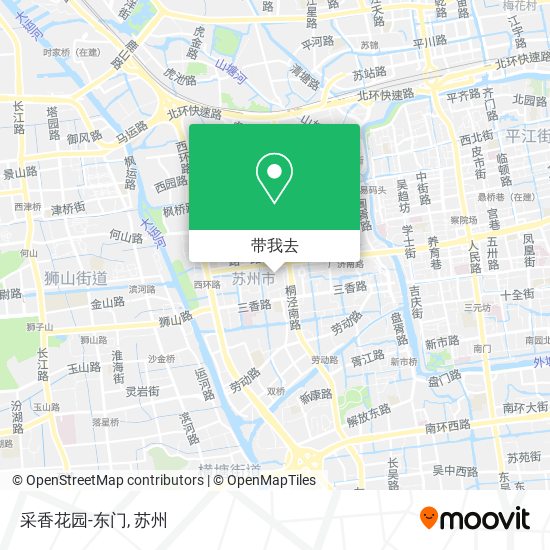 采香花园-东门地图