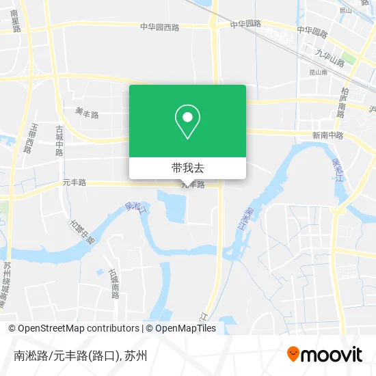 南淞路/元丰路(路口)地图