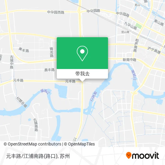 元丰路/江浦南路(路口)地图