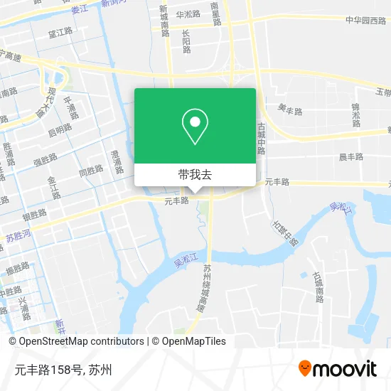 元丰路158号地图
