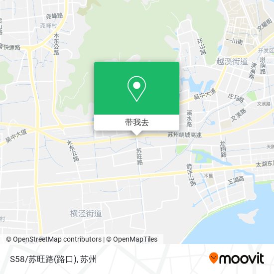 S58/苏旺路(路口)地图