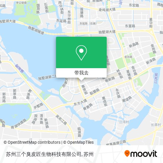 苏州三个臭皮匠生物科技有限公司地图