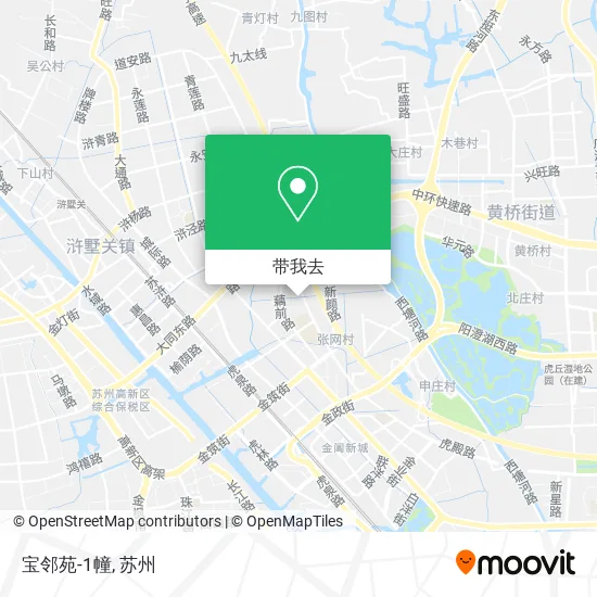 宝邻苑-1幢地图