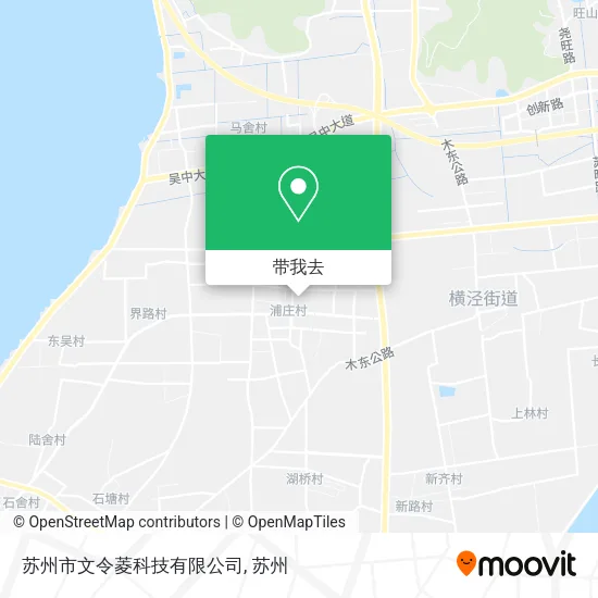 苏州市文令菱科技有限公司地图