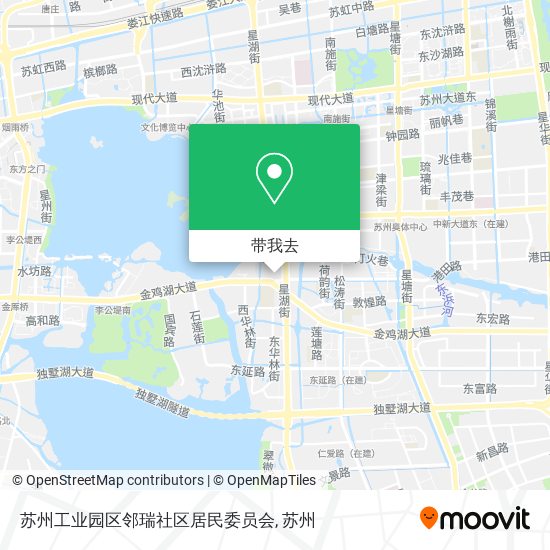 苏州工业园区邻瑞社区居民委员会地图