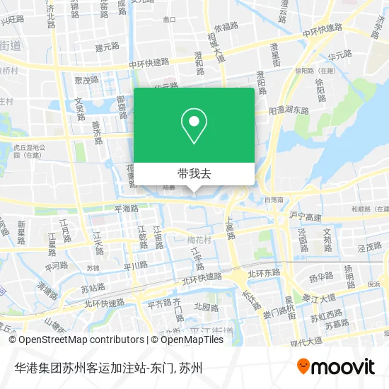 华港集团苏州客运加注站-东门地图
