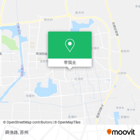 舜渔路地图