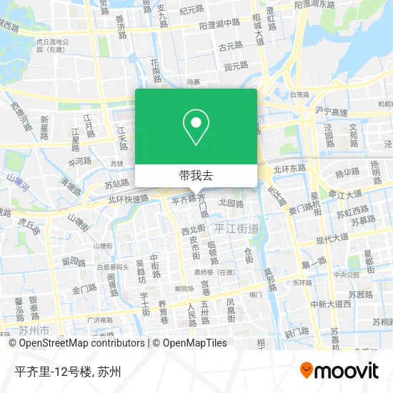 平齐里-12号楼地图