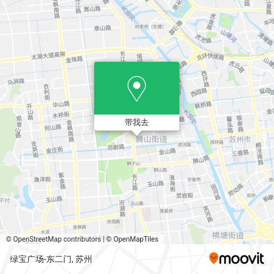 绿宝广场-东二门地图