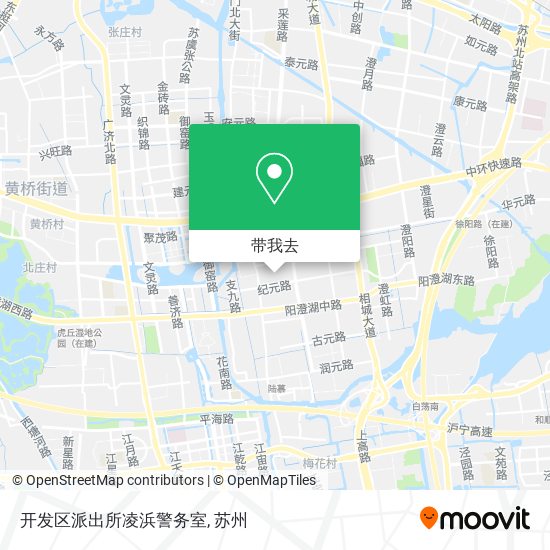 开发区派出所凌浜警务室地图