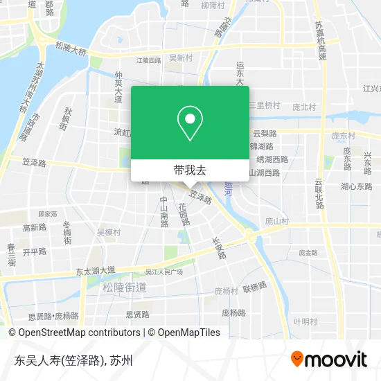 东吴人寿(笠泽路)地图