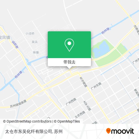 太仓市东吴化纤有限公司地图