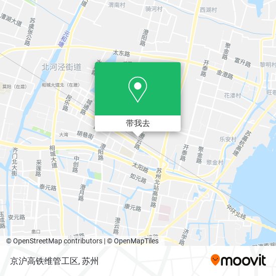 京沪高铁维管工区地图