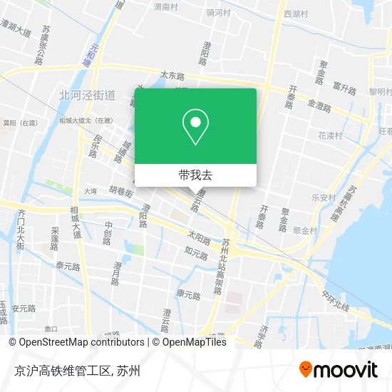 京沪高铁维管工区地图