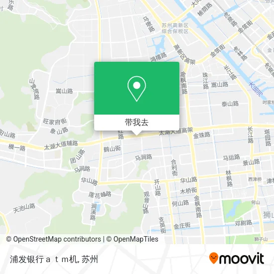 浦发银行ａｔｍ机地图