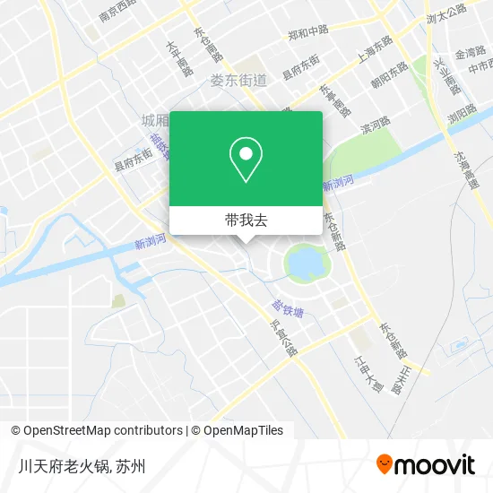 川天府老火锅地图