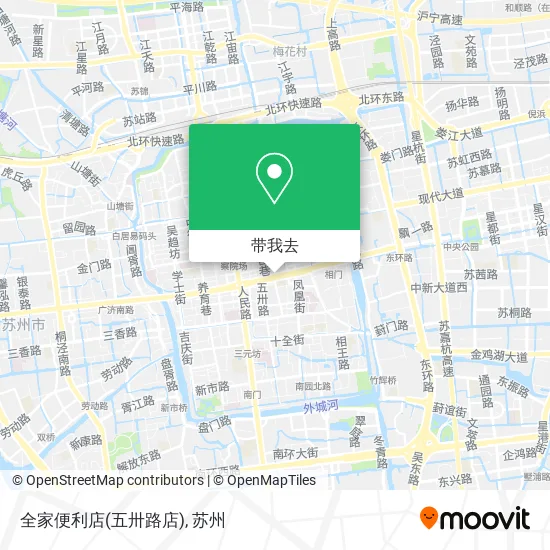 全家便利店(五卅路店)地图