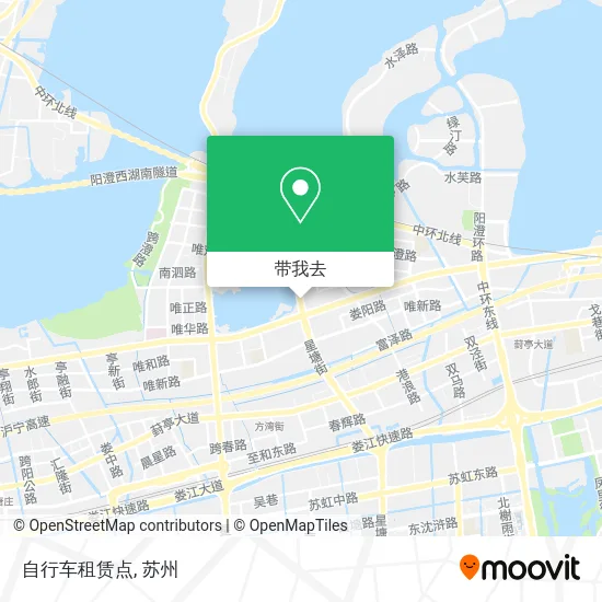 自行车租赁点地图