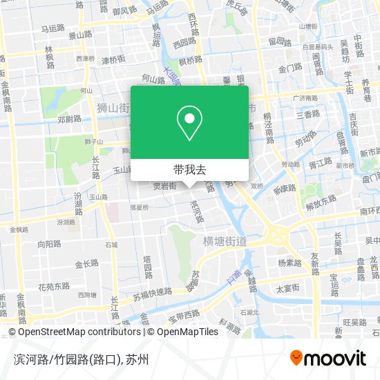 滨河路/竹园路(路口)地图