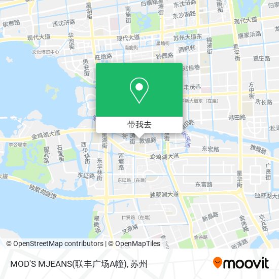 MOD'S MJEANS(联丰广场A幢)地图