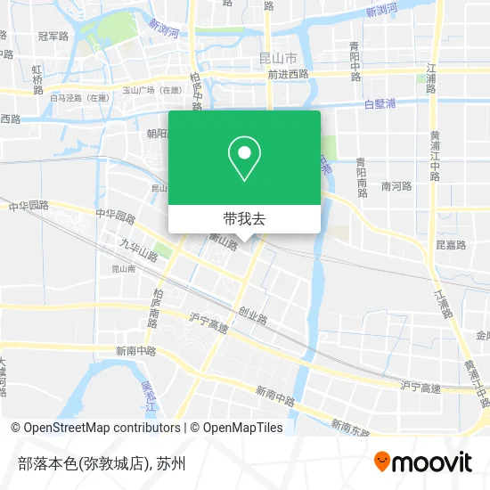 部落本色(弥敦城店)地图