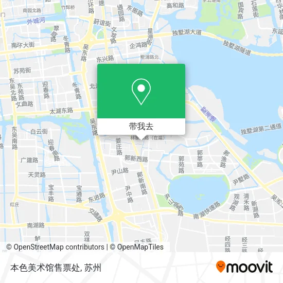 本色美术馆售票处地图