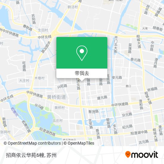 招商依云华苑6幢地图