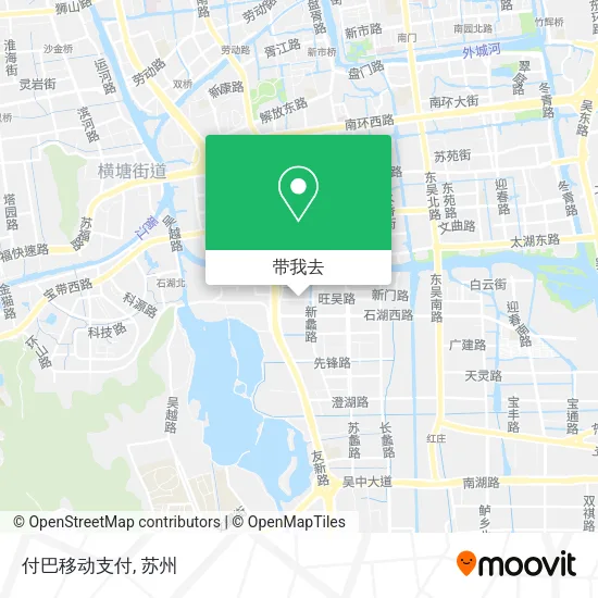 付巴移动支付地图