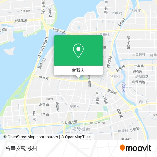 梅里公寓地图
