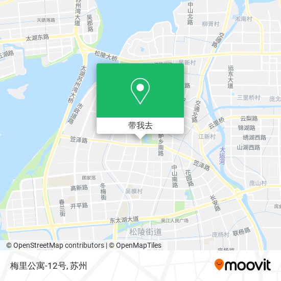 梅里公寓-12号地图