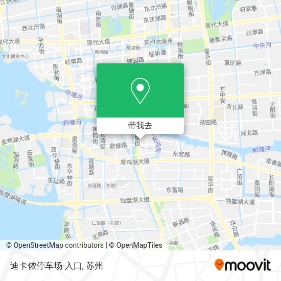迪卡侬停车场-入口地图